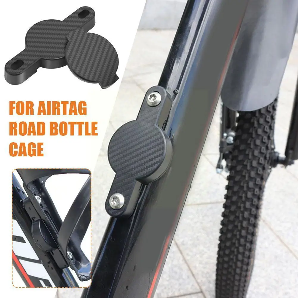 Per Apple Airtag Bike Mount Portaborraccia Per Bicicletta Da Strada Supporto Per Mountain Bike Posizione Gps Anti-Smarrimento Per Custodia Airtag X7X3
