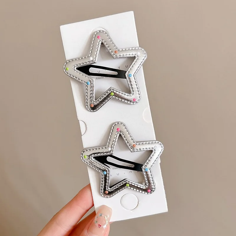 2 Stück süße Haarnadeln für Damen und Mädchen, Kinder, Pony-Haarspangen, Bobby Pins, Haarspangen, Zubehör, Haarspange, Kopfbedeckung, Kopfschmuck, Ornament – Detail 5