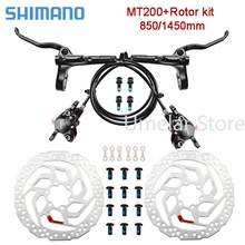 Shimano BR BL MT200 850/1450mm Fahrrad Hydraulische Bremse MTB Disc Bremse Berg Clamp mit RT56/RT10/RT26 Rotor Groupset Kit