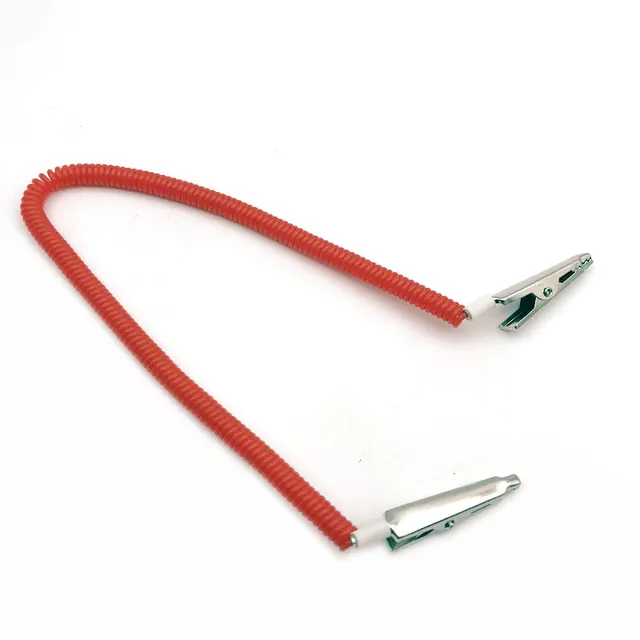 Porte-bavoir Dentaire à Ressort – Chaîne Flexible En Plastique Avec Pince, 1 Pièce