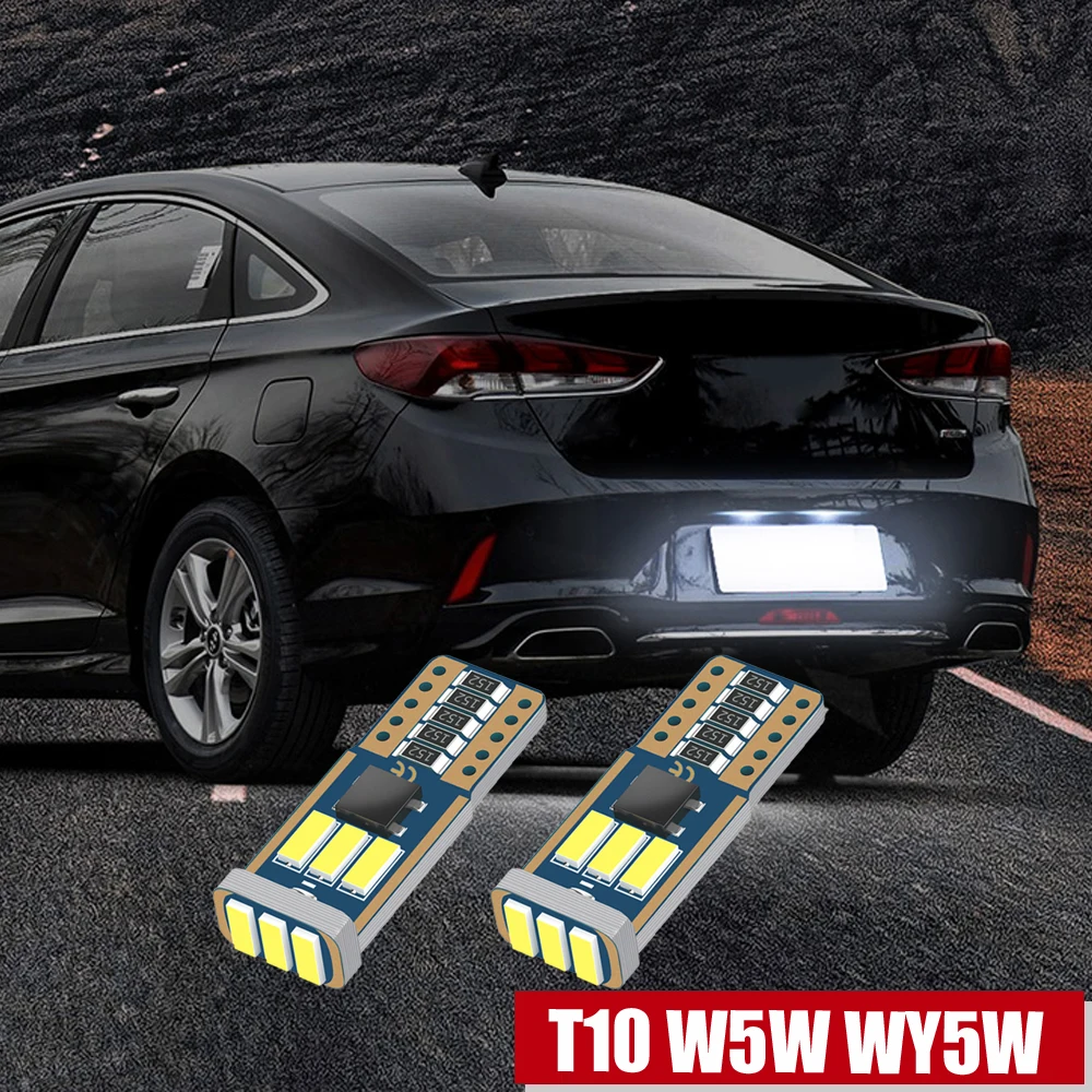 

10 шт., Автомобильные светодиодные лампы T10 W5W 194 168