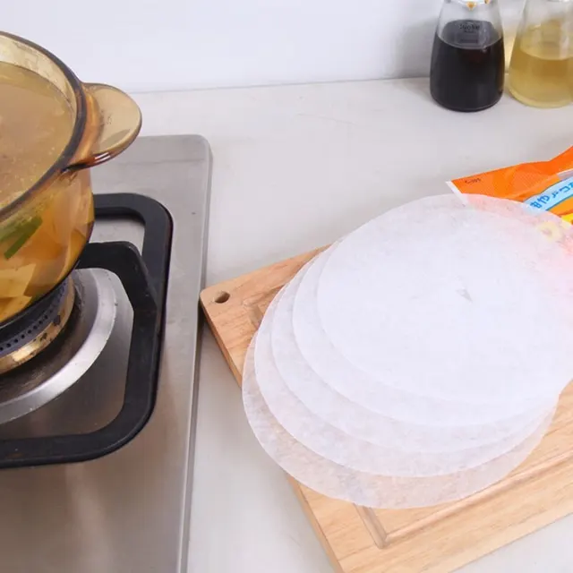 12Db/Táska Konyhai Ételek Olajszívás Papír Élelmiszer -Minőségű Olajszűrő Eldobható Otthoni Főzési Kiegészítők Eszközök - Image 5