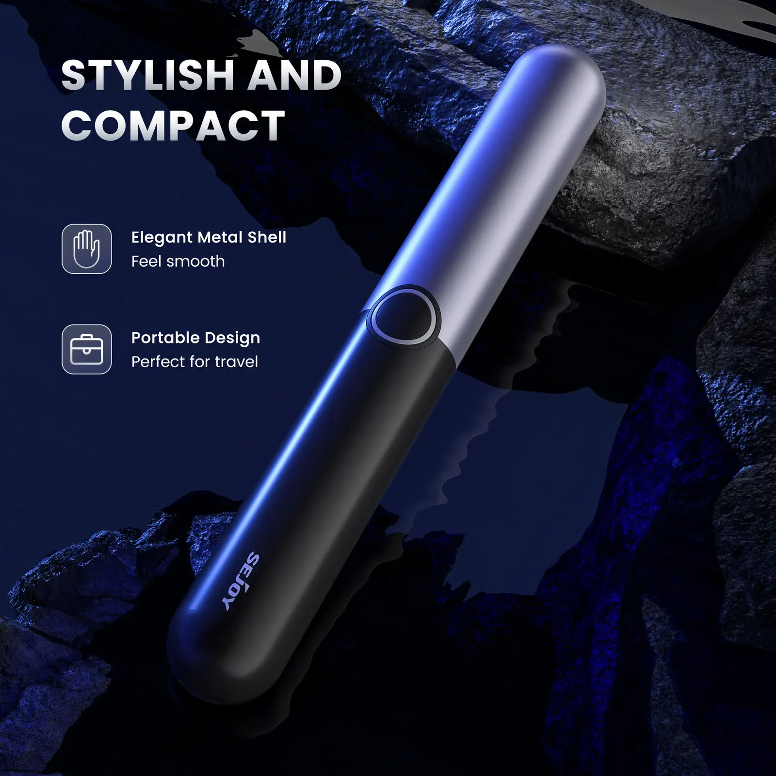 SEJOY 2-IN-1 Ladies Nose Hair Trimmer Male Ear Nose Hair Trimmer Small Electric Trimmer Male Nose Trimmer Business Trip Home Use 4