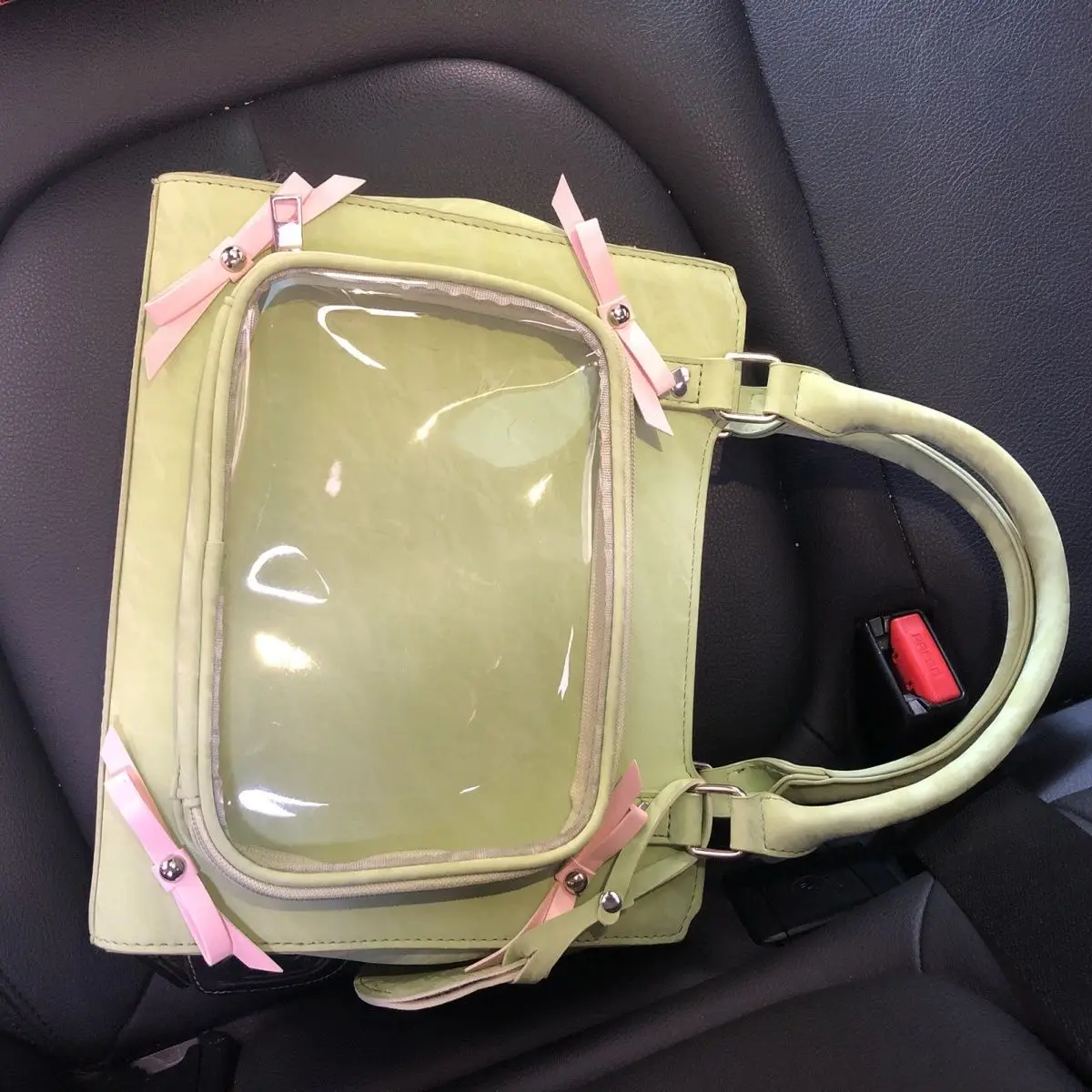 JIAERDI Transparent Bow Silver Shoulder Bags Women Sweet Cute Handle Messenger Square Bag Female Versatile Casual Crossbody Bags