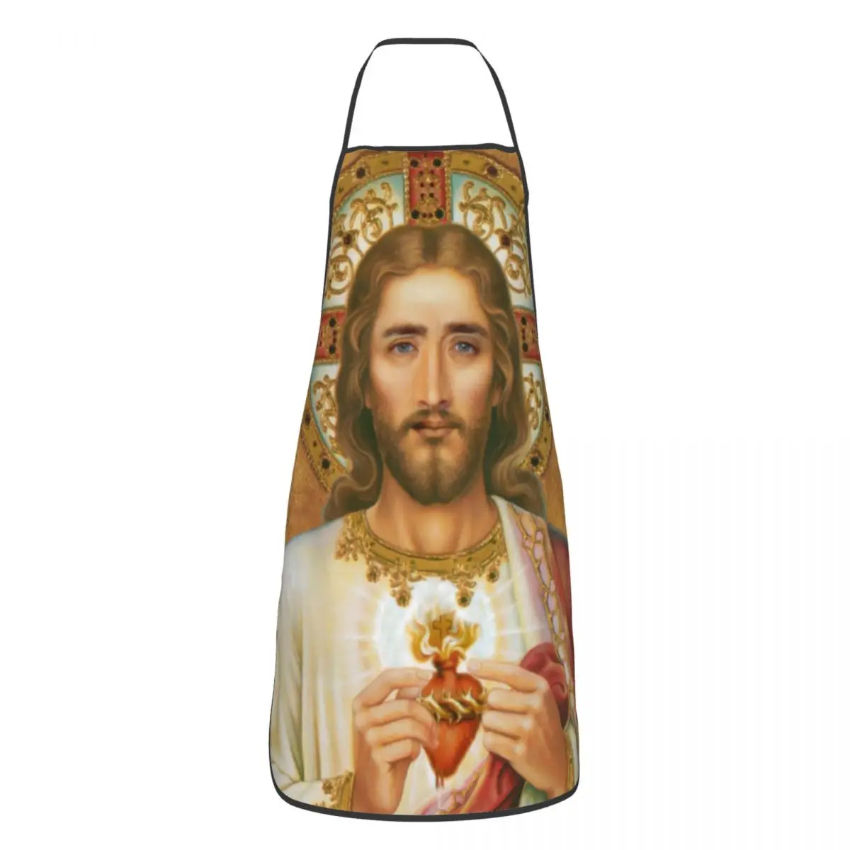 

Унисекс нагрудник Николя Кейдж как Иисус Христос фартук для взрослых женщин мужчин шеф-повара Кухня для приготовления пищи кухня смешной мем выпечка