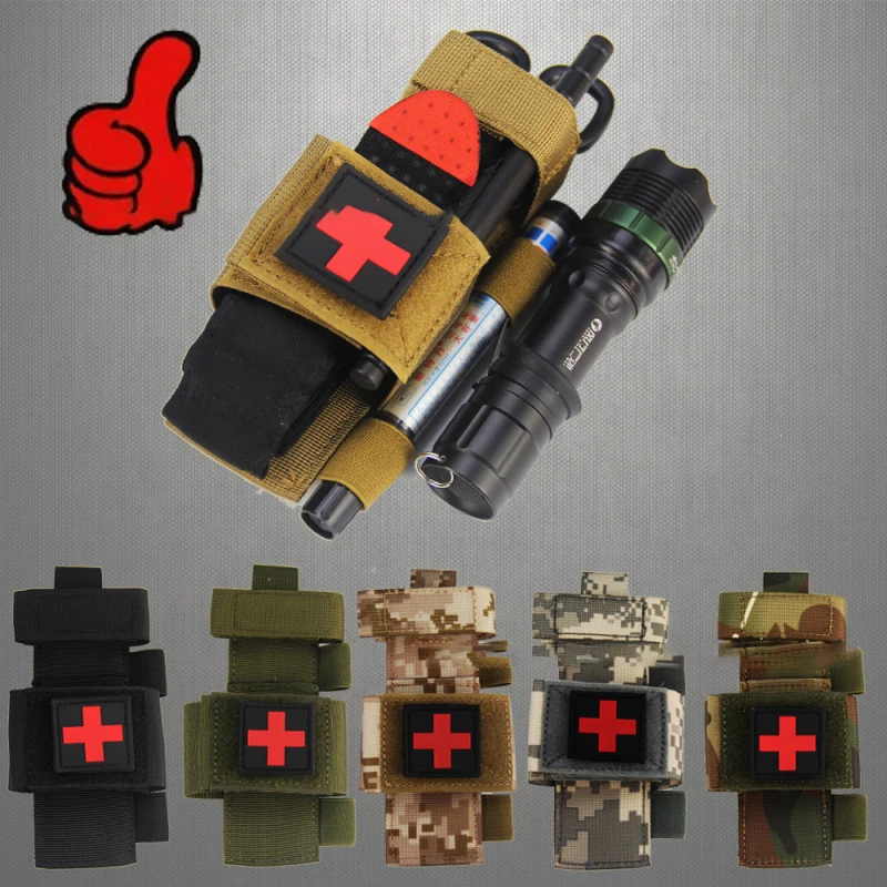 Tactical Tourniquet Bag Multifunction Military Survival Gear Tool