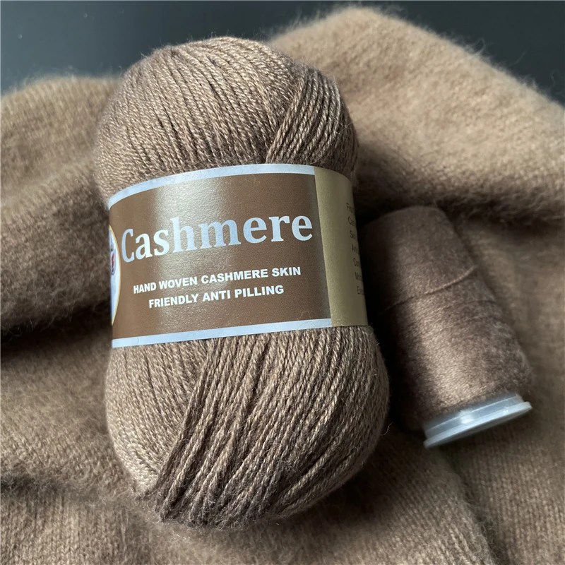 Cashmere Yarn Knitting Handknitted Highgrade Worsted Woolen Wool for