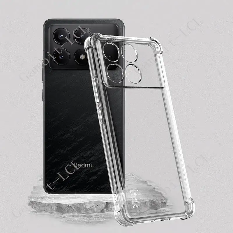 Premium Shockproof Silicone TPU Back Cover - Anti-Falling Protective Case