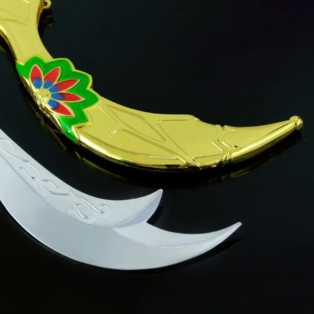 The Hyrule Game Weapon Scimitar of The Seven Anime Game Peripheral Keychain Weapon Model Blade Samurai Sword Toys for Boys Gifts cosplay sword cosplay prop cosplay toy