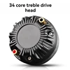 Portable Audio Treble Sound Speaker Titanium Film Tweeter Driver 80W 34 Core 90 Magnetic Tweeter Driver For Home Theater 3