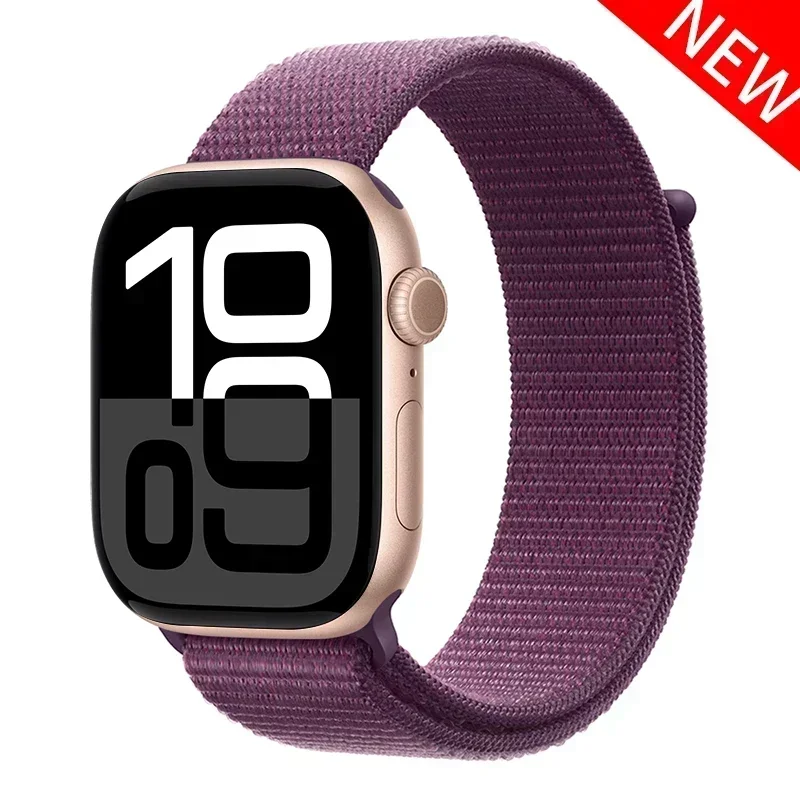 Premium Nylon Loop Strap for Apple Watch - Versatile and Durable Replacement Bracelet