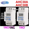 AHC30A New Type 40A Din Rail 2 wire Weekly 7 Days Programmable Digital TIME SWITCH Relay Timer Control AC 12V 24V 110V 220-240V 1