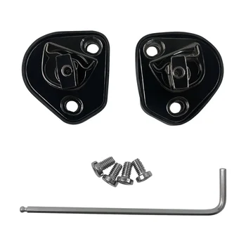 Accessori per casco moto coppia di piastre di Base Kit perno con custodia A quattro viti per accessori per casco AGV Pista GPR GPRR