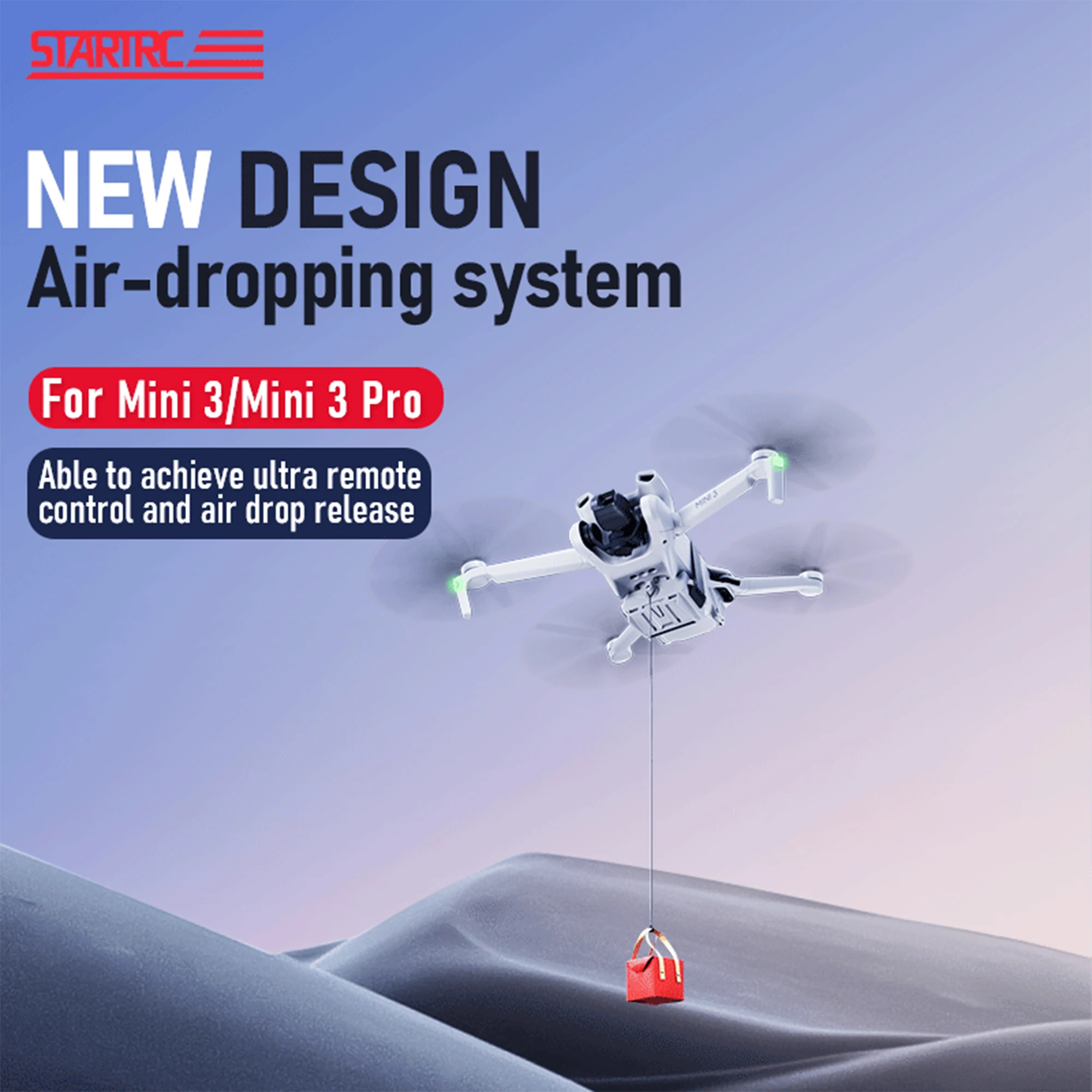 

Аксессуары для дрона Mini 3 Pro, система Airdrop для дрона DJI Mini 3, рыболовная приманка, обручальное кольцо, подарок, спасательный тротуар