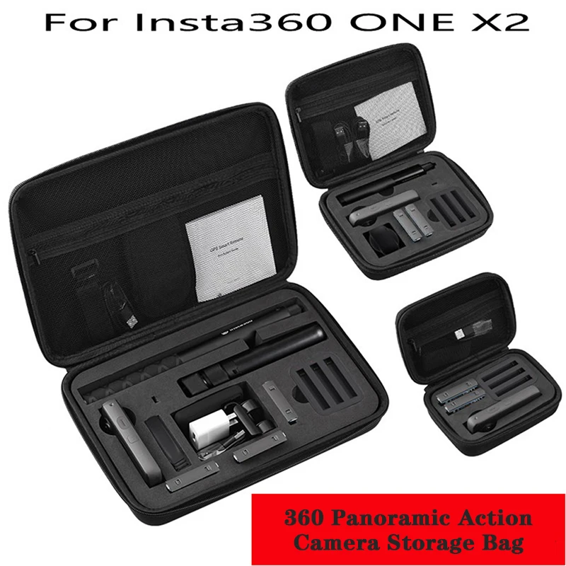 Insta360 ONE X/X2 용 휴대용 보관 케이스, 보관 패키지, 핸드백 액세서리, 파노라마 카메라 핸드백, 액세서리 상자, 1 개