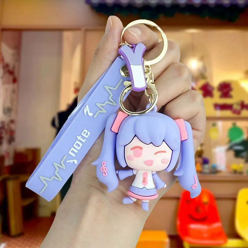 Adorable Cartoon Miku Keychain – Cute Anime-Inspired Accessory and Gift
