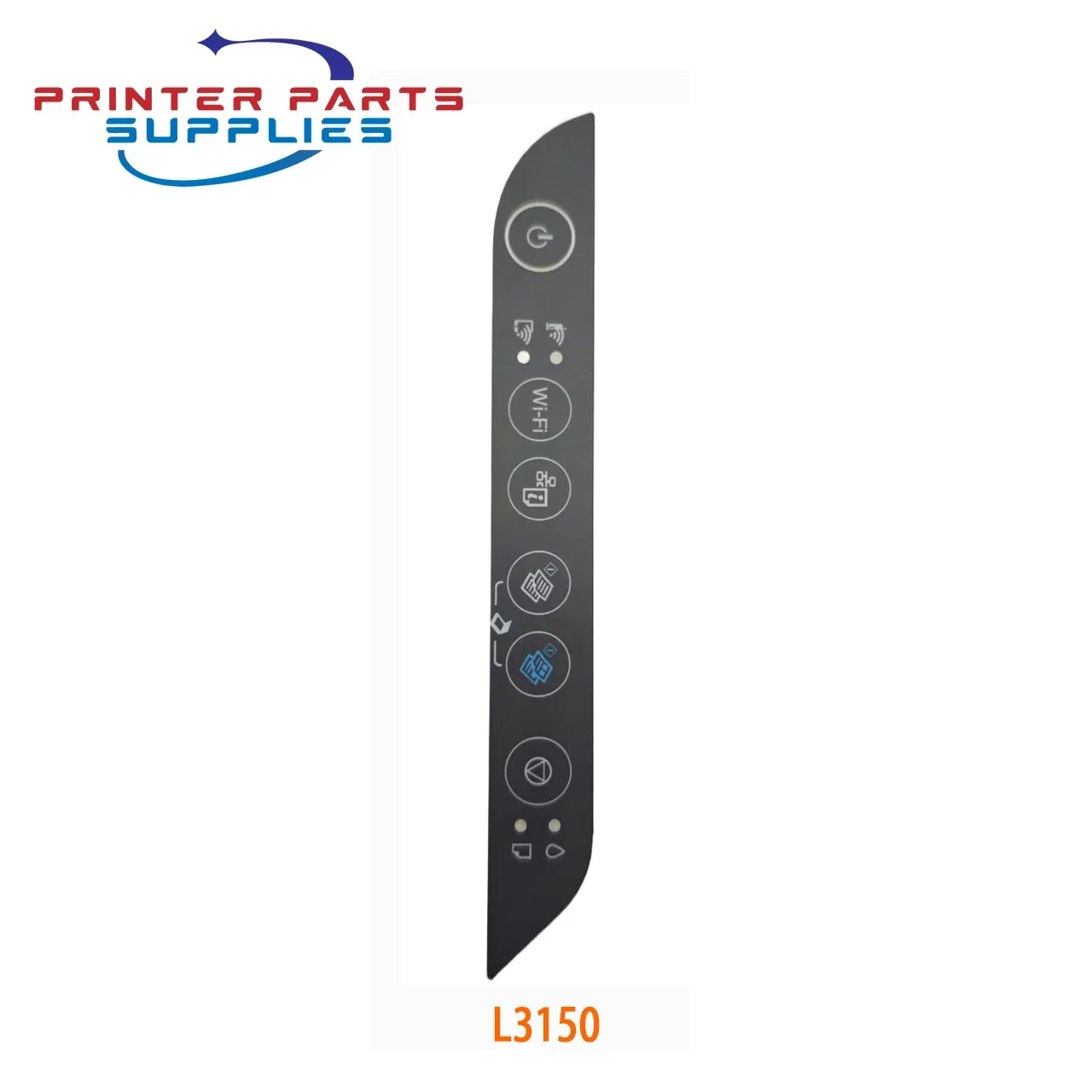 1PC Compatible New Button Stickers for Epson L1110 L3210 L3150 L3250 L3110 L3110 L3100 Panel Button Sticker
