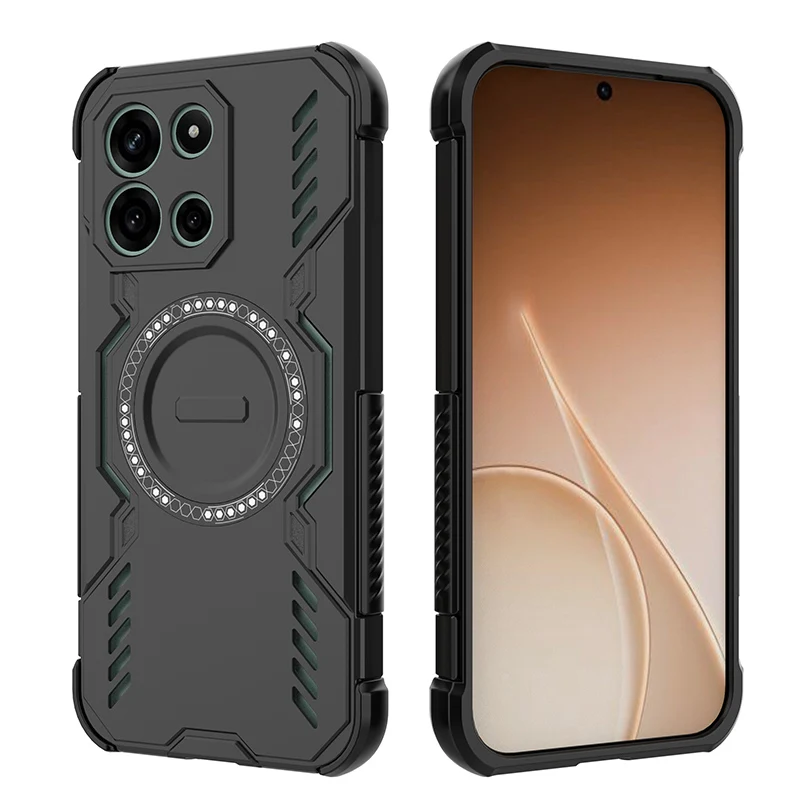 Armor Heat Dissipation Wireless Charging Shockproof Case