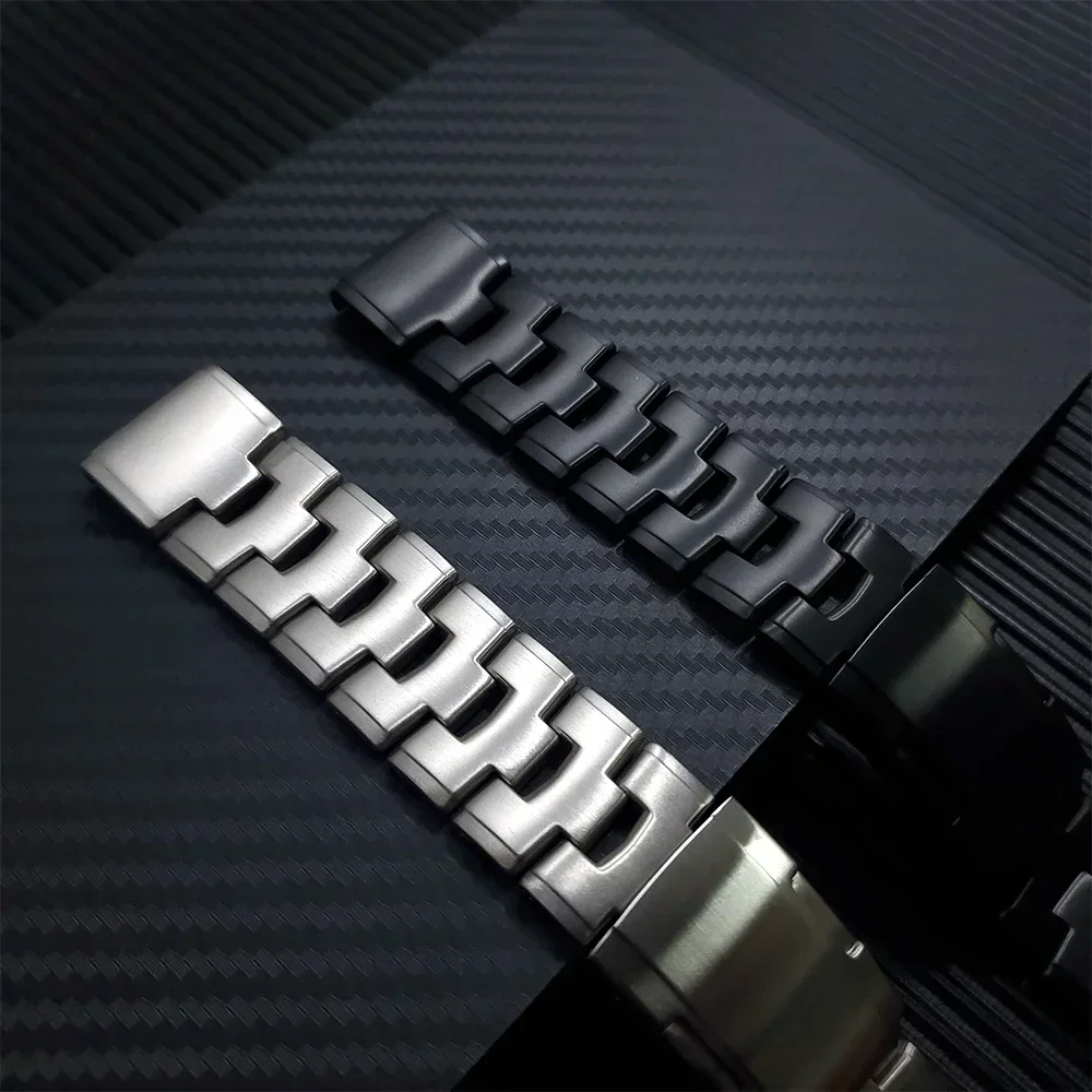 Premium Titanium QuickFit Strap - 26mm/22mm Adjustable Metal Watch Band