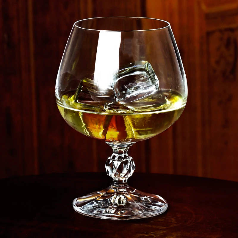 Exquisite crystal glass Brandy glass Whiskey Tasting Classic style beer glasses for bars and home parties