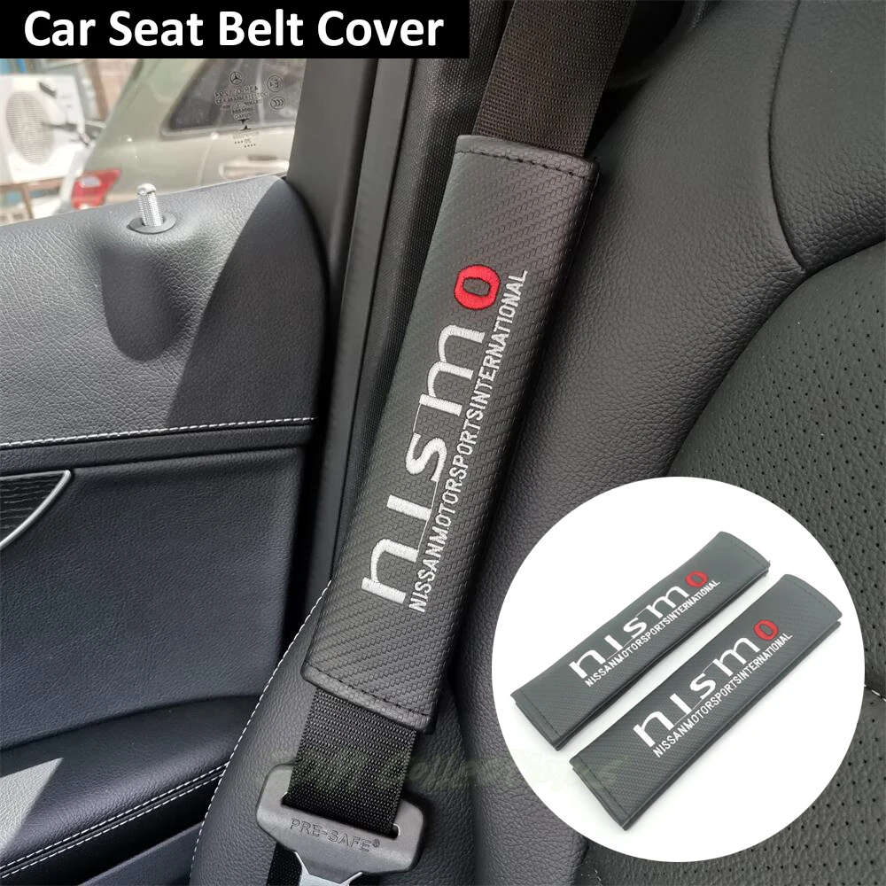 2 Pz/Paia Hks Style Car Cotton Safety Belt Cover Spalla Cucito Spalla Pad Cover Jdm Racing Per Auto Accessorio Universale