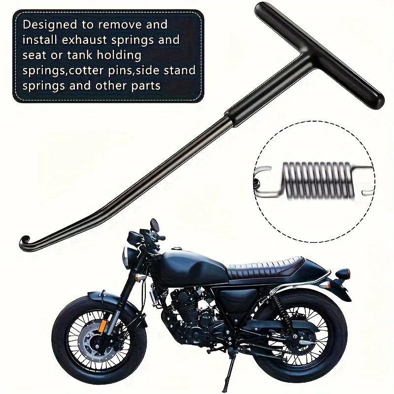 Exhaust Spring Puller Tool Snowmobile Motorcycle Muffler Removal