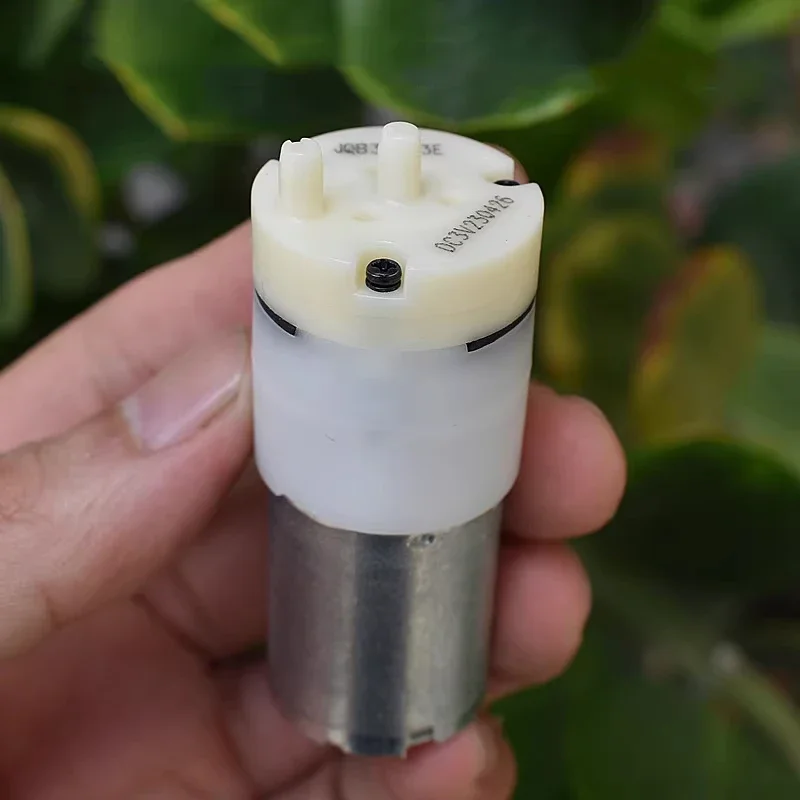 JQB370-3E DC 3V 3.7V 소형 미니 370 모터 다이어프램 공기 펌프 진공 펌프 음압 자체 프라이밍 흡입 펌프 모니터