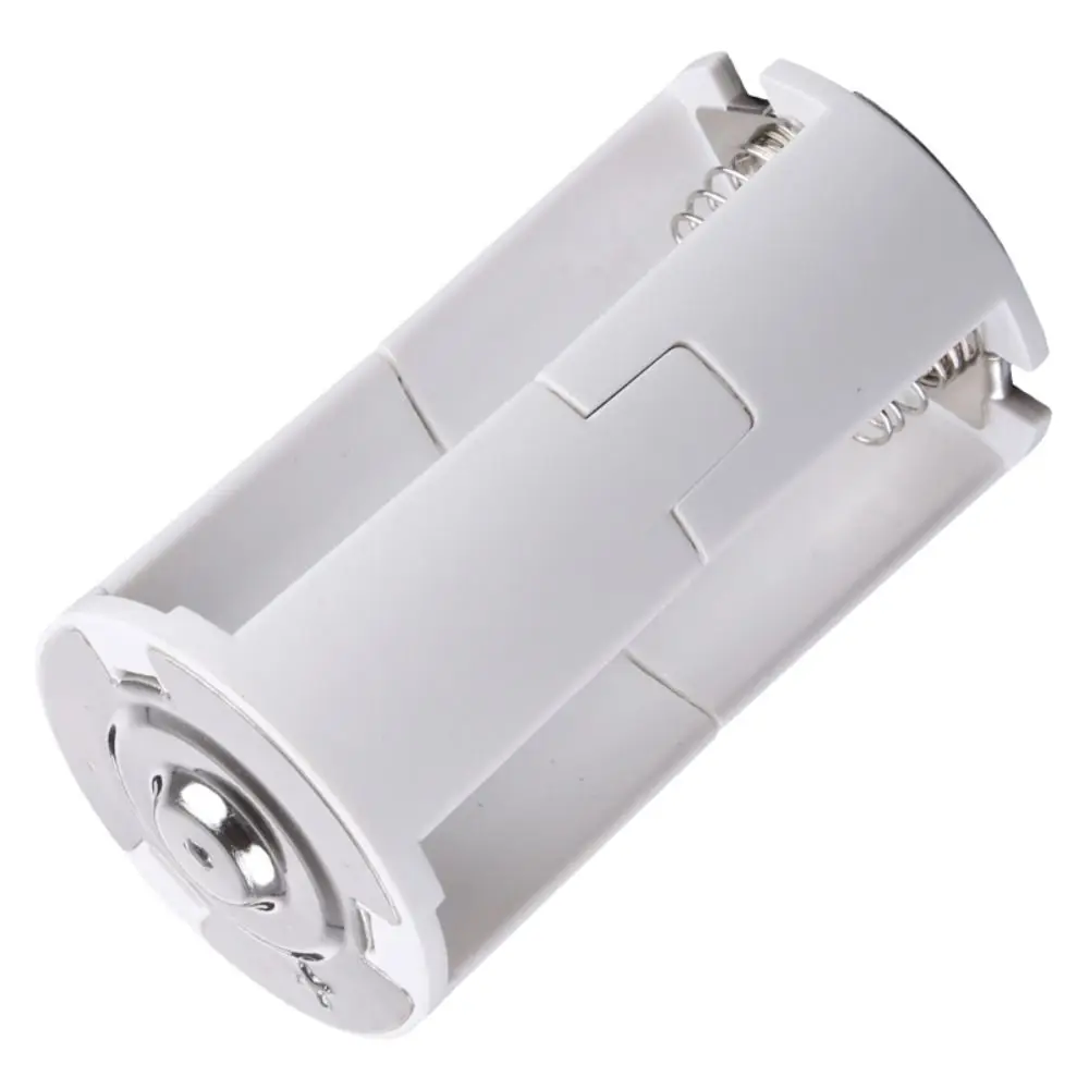 4PCS Plastic Holder Parallel Batteries Adapter Switcher Adaptor Case 3x AA To D Size Cell Battery Converter battery converter