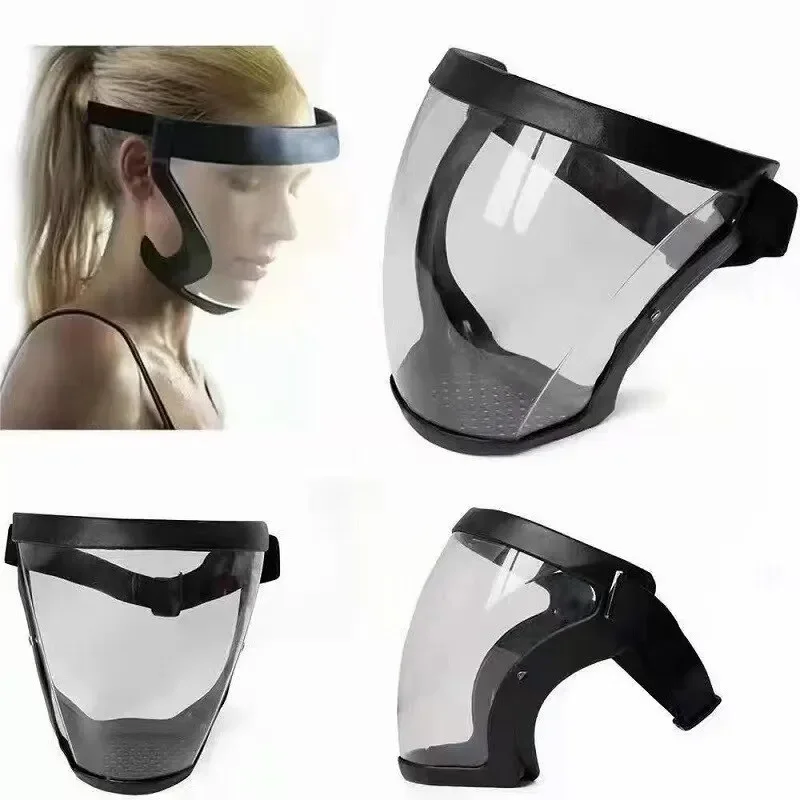 

1 шт. прозрачная многоразовая Пылезащитная противотуманная Ветрозащитная маска защитные очки HD маска от брызг с фильтрами