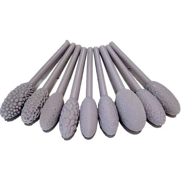 9-Piece Clay Craft Tool Set DIY Crafting Clay Texture Ideal for Art & Embossed Latticework