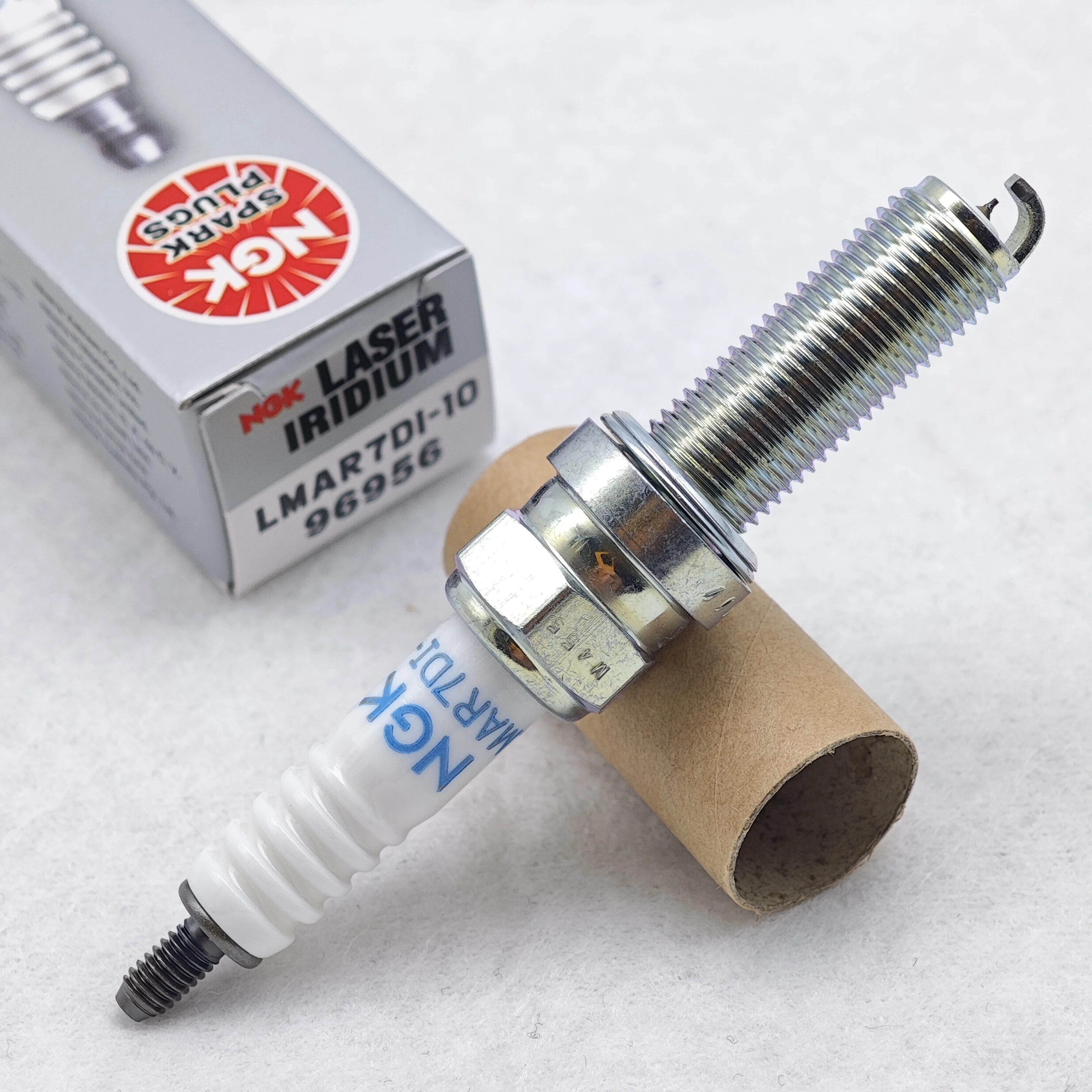 Original NGK Laser Iridium Spark Plug 1pcs LKAR9BI-10 95371 LMAR7DI-10 96956 Suitable For HUSQVARNA 701 KTM 1090 1290