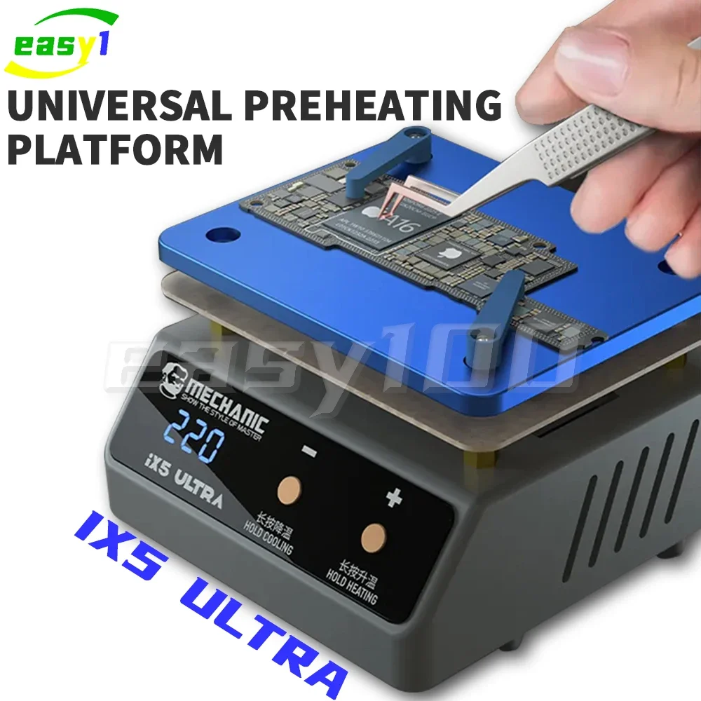 

Mechanic IX5 Ultra Preheating Station for Mobile Phone Motherboard Repair Layered Bonding For iPhone X to 14 Pro Max