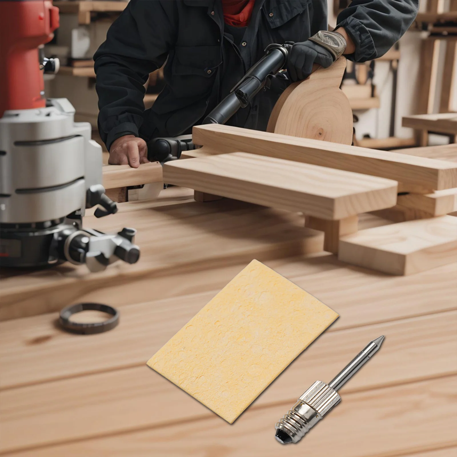 

Сварочные инструменты, набор наконечников для паяльника, садовая портативная Серебристая сталь (прибл.) 50 мм/1,97 дюйма, долговечный, практичный