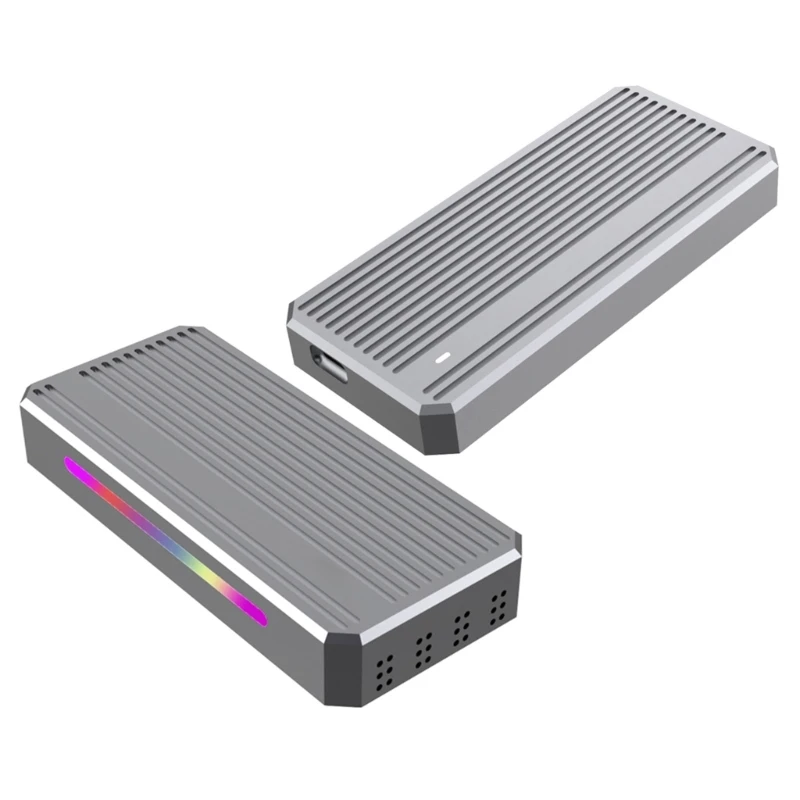 

40Gbps M.2 NVMe SSD Enclosure,PCIe to TypeC External Hard Drives Enclosure,Support 2280-2230 Thunderboltcompatible 3/4