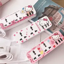 

Hello Kitty Smart Plug-in Multi-hole Plug-in Tow with USB Plug-in Board Household Long-line Electric Plug-in Socket