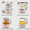 K2693 Health Pot, Health-Care Beverage Electric Kettle with Thickened Glass, 9-in-1 Fully Automatic Programmable Brew Cooker 6