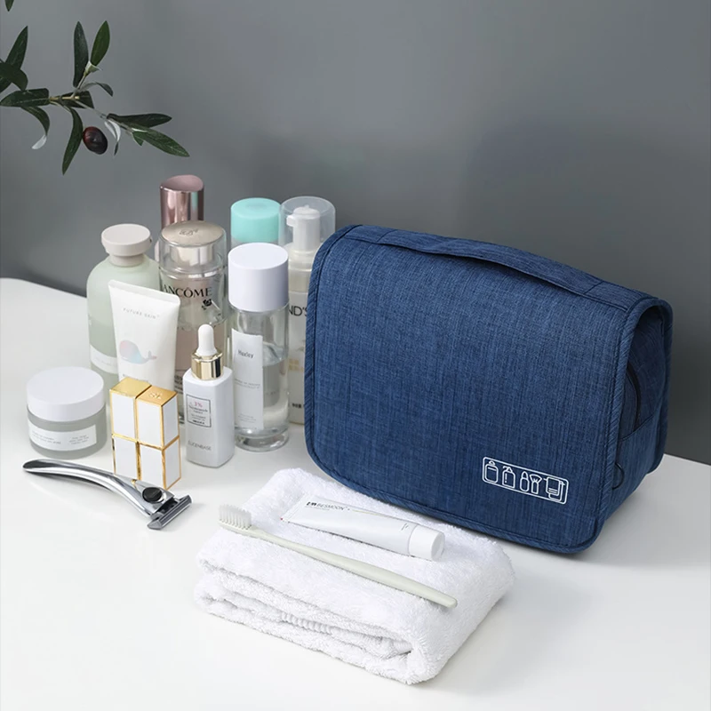 Large Capacity Washing Supplies Storage Bag Multifunction Travel Storage Handbag Portable Makeup Bag Waterproof Hanging Bags