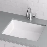 MNO1713BWH Miseno MNO1713RU 19-7/8" Rectangular Undermount Bathroom Sink with Rear Overflow Elegant sink 1
