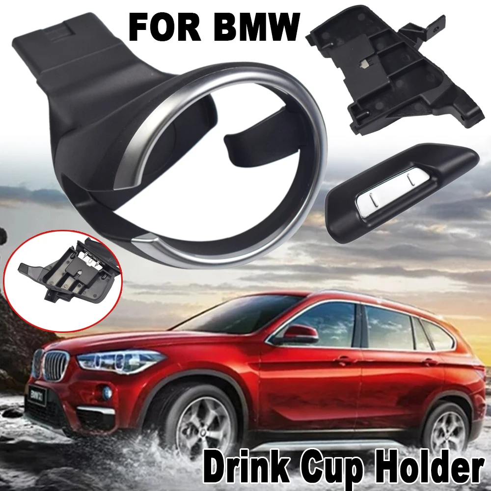 Front Car Cup Holder for BMW 135i 128i X1 E82 E84 E81 E87N Drink Holder