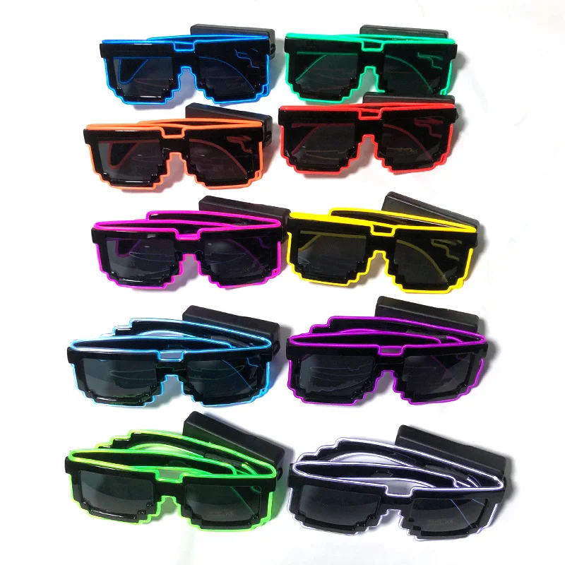 Radiant Glow LED Glasses – Neon Lights Party Accessories
