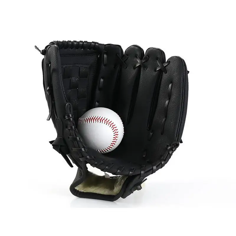 Outdoor Sports Baseball Glove Softball Practice Equipment 10.5/11.5/12.5 Inch Left Hand Kids Adults Men Women Training