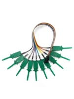 Flat Test Hooks Logic Analyzer Clips Gripper Probe Breadboard Jumper Wire Test Leads For IC Electronic Testing 20CM/30CM 5
