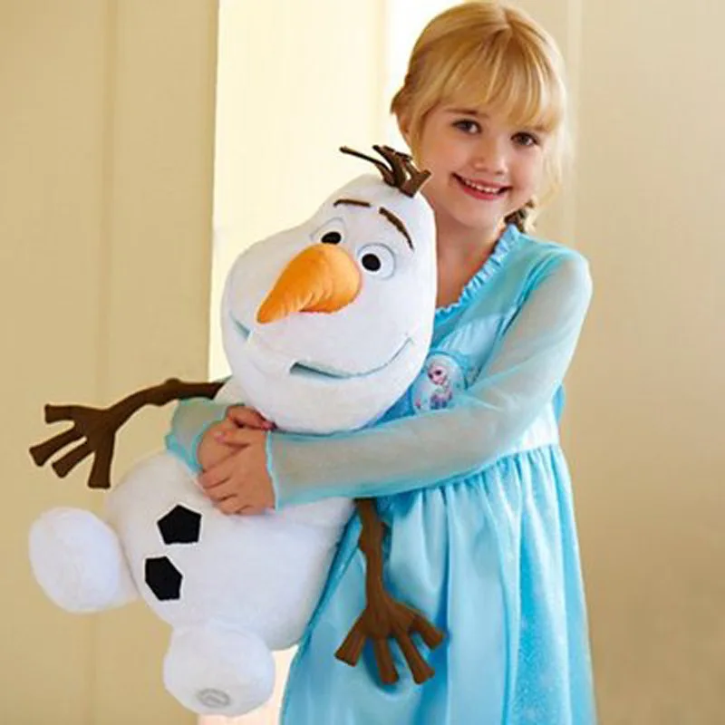 Movies Frozen 2 50cm Olaf Plush Kawaii Snowman Cartoon Cute Plush Stuffed  Animals Doll Toys Brinquedos Juguetes - AliExpress