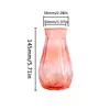 Flower Pots Transparent Vases Hydroponic Flower Vases Plastic Transparent Diamond Shaped Creative Home Decor Ornaments 3