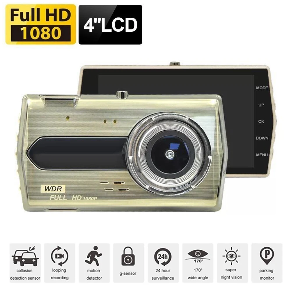 

Car DVR Dash Cam Vehicle Camera Full HD 1080P Drive Video Recorder Night Vision Auto Black Box Dashcam Parking Monitor Registrar