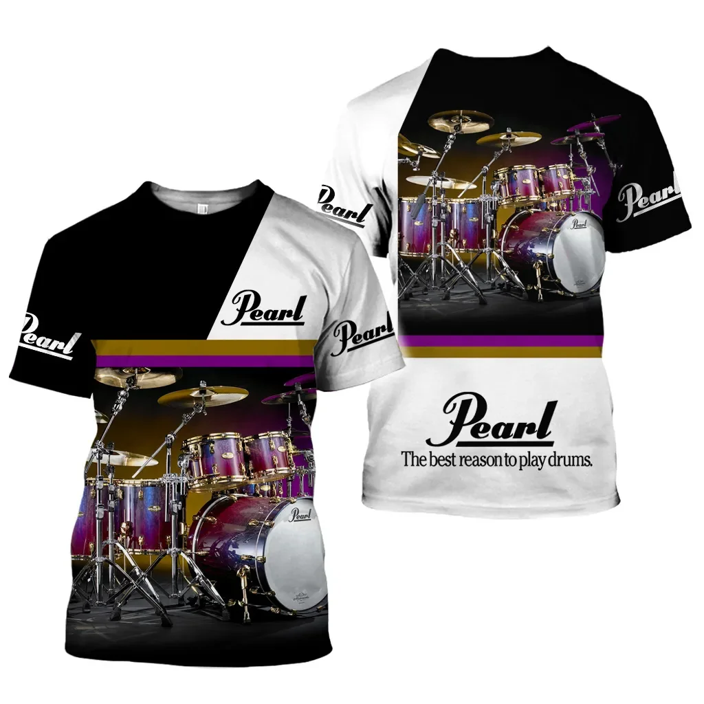 Рисунок 5 - 2023 летняя Классическая футболка с узором барабана