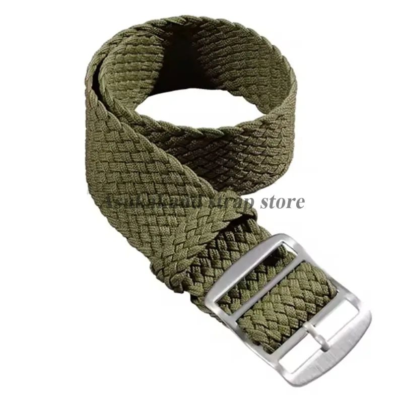 Premium Woven Nylon Watch Strap - Fashionable Fabric Replacement Wristband