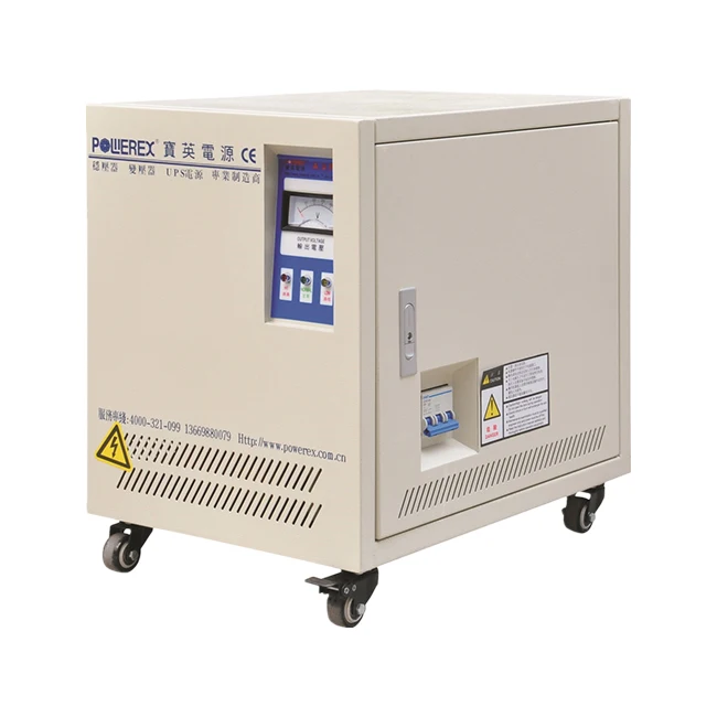 

3 Phase Intelligent Inductive Automatic Voltage Regulator 380V 6-50KVA High Power Customized Voltage Stabilizer