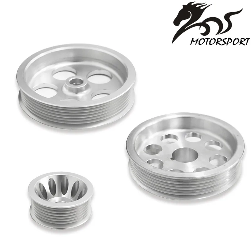 Racing Pulley fits for Honda Accord Acura TSX RSX S 2.0L K20A2 K24A2
