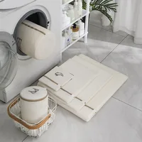 Laundry Bag Mesh Washing Bag Clothes Cleaning Washing Bags Embroidery Print Laundry Pouch Travel Clothes Storage Organization 2